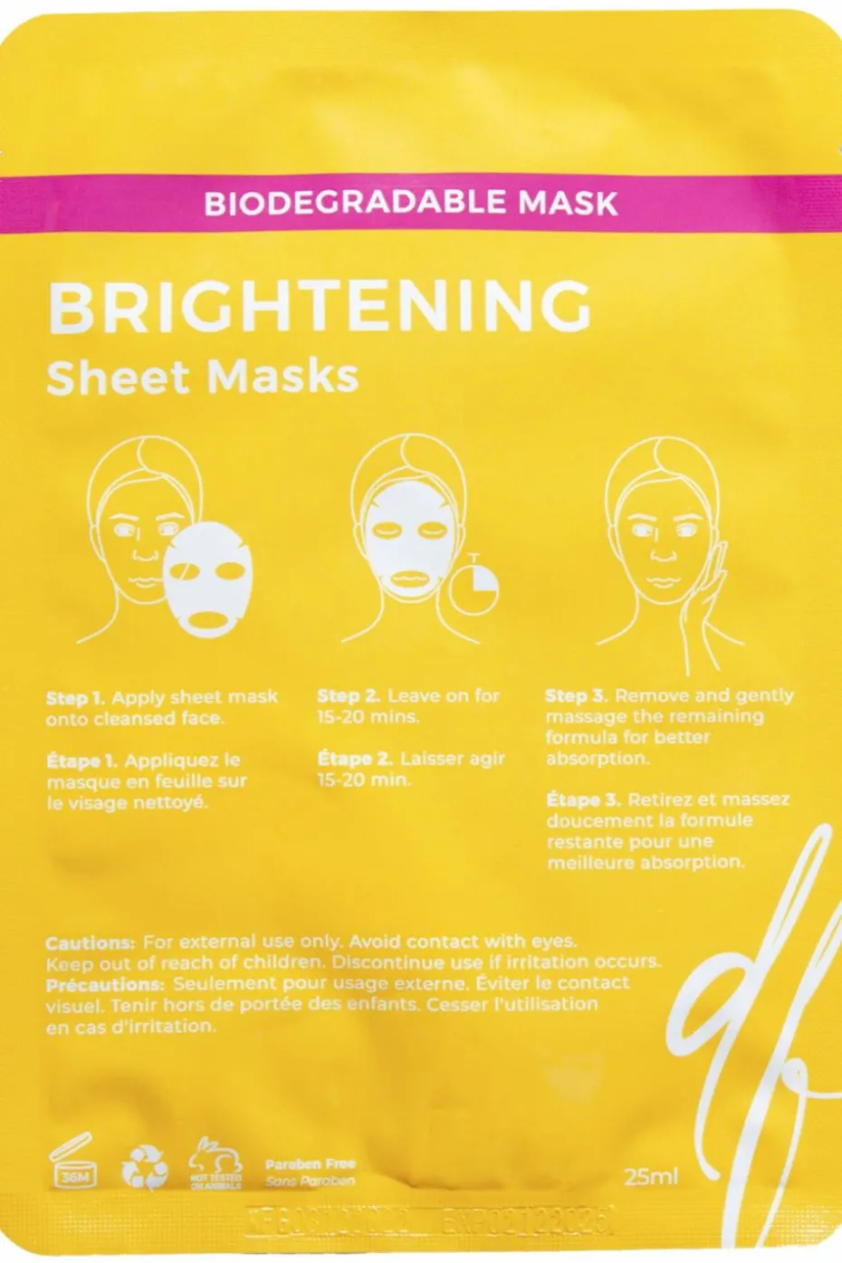 Masque en tissu Éclat