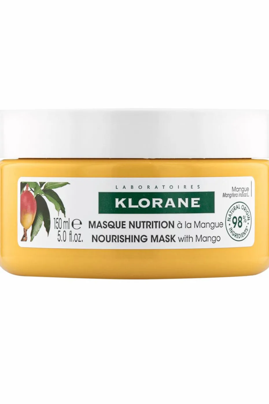 Masque nutrition à la mangue pour cheveux secs