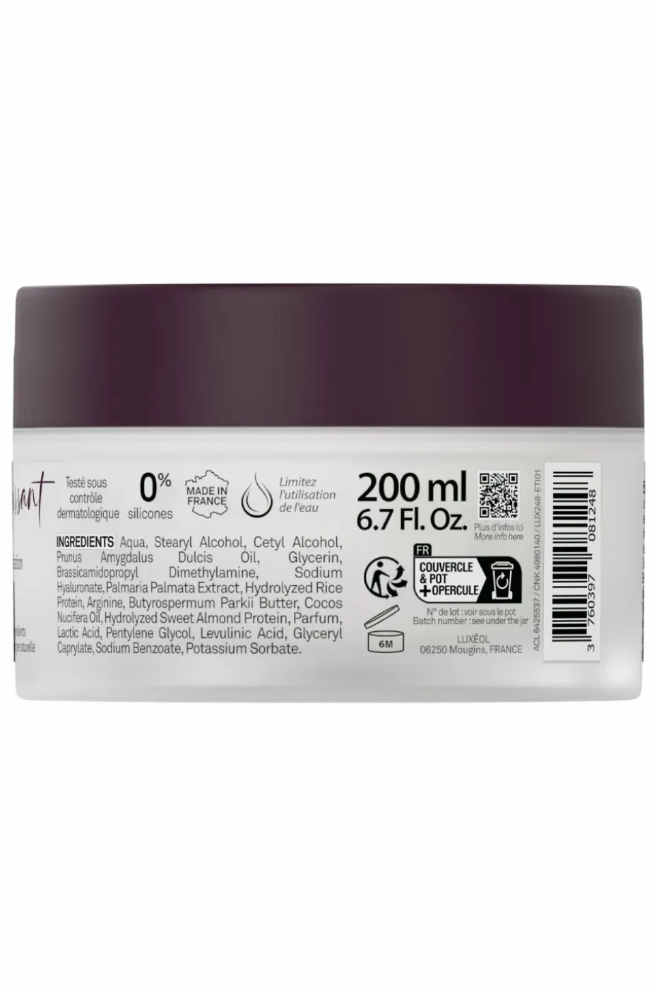 Masque épaississant