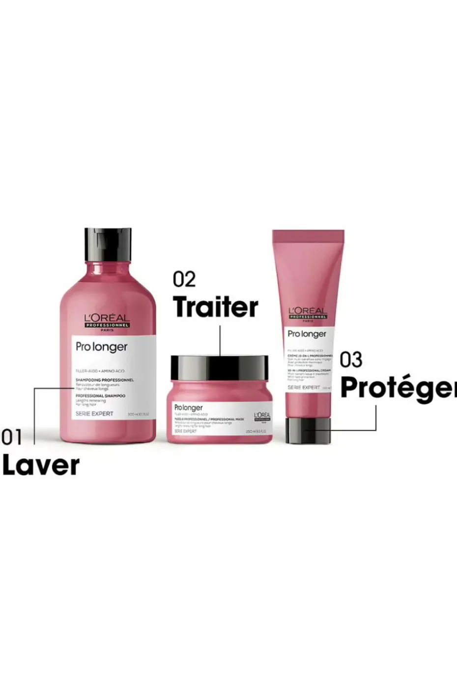 Masque pour cheveux longs Pro Longer