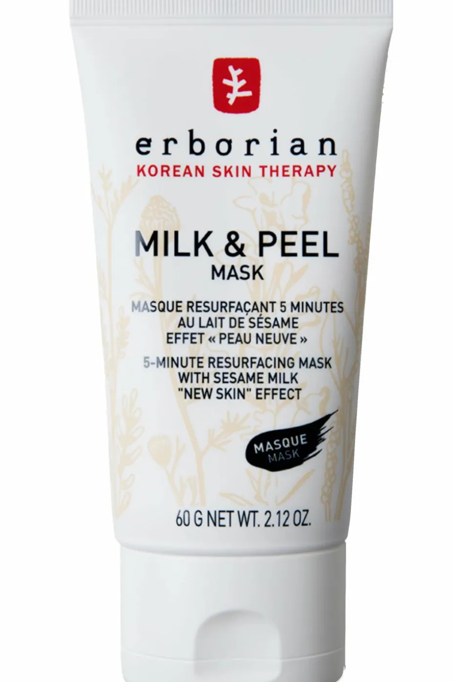 Masque resurfaçant au lait de sésame