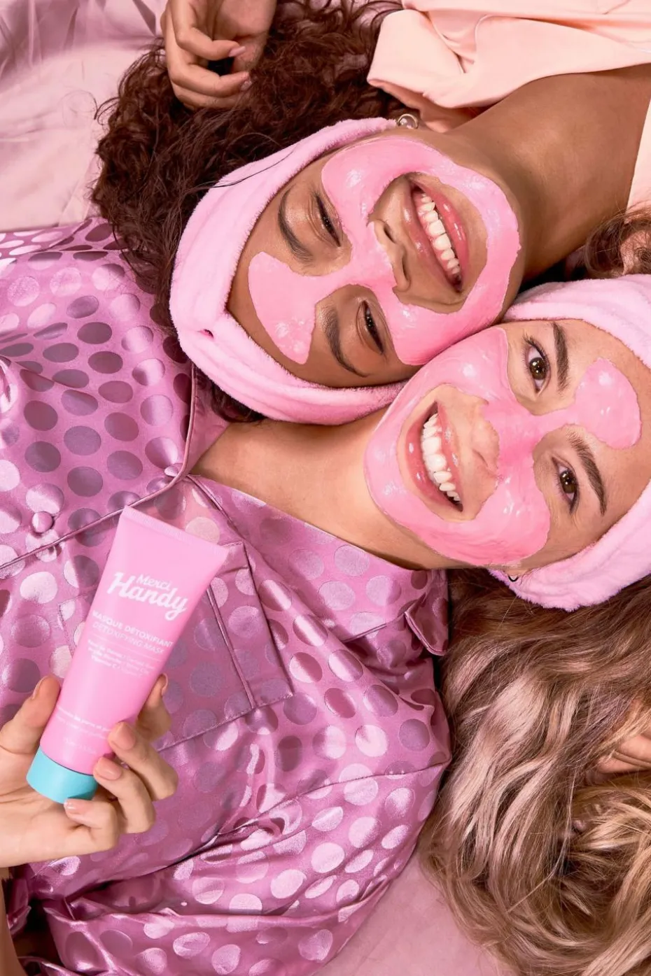 Masque rose à l’argile détoxifiant