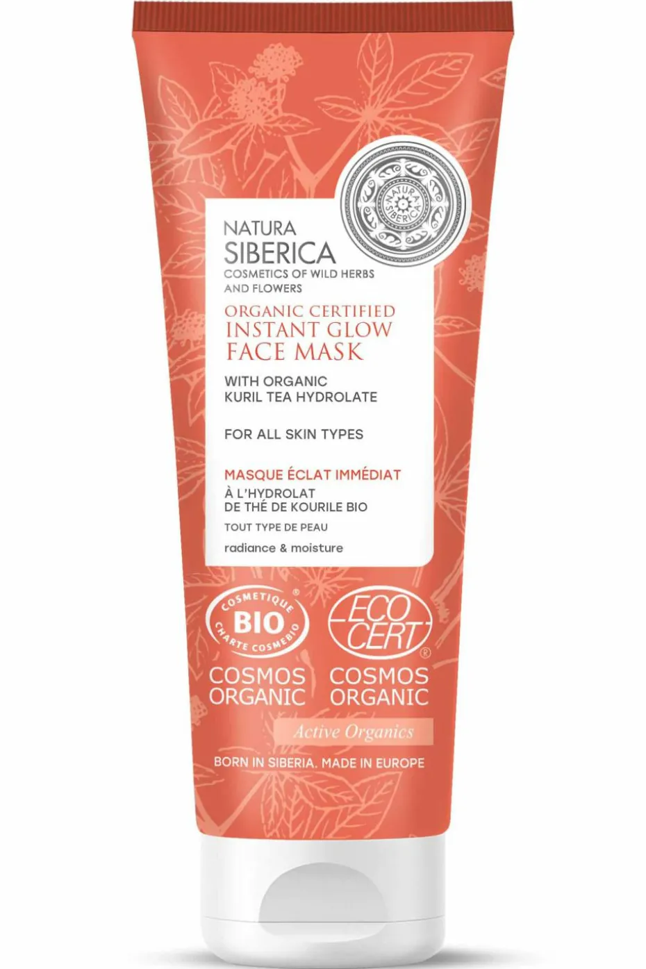 Masque visage Bio éclat immédiat au Thé de Kourile