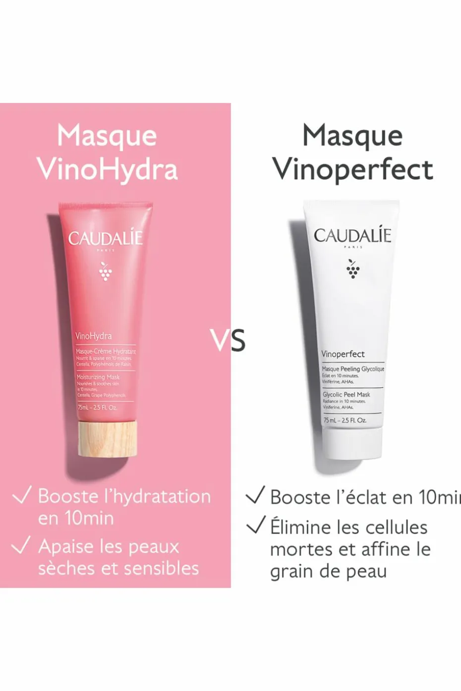 Masque-Crème Hydratant Vinohydra