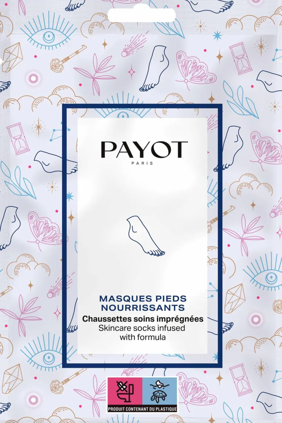 Masques pieds nourrissants