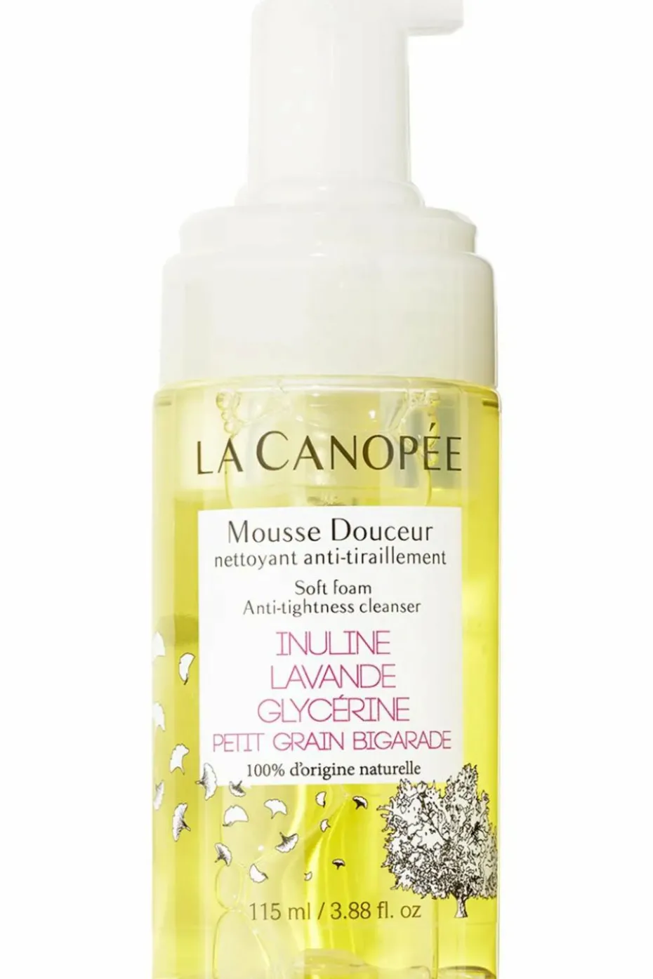 Mousse douceur nettoyant anti-tiraillement rechargeable