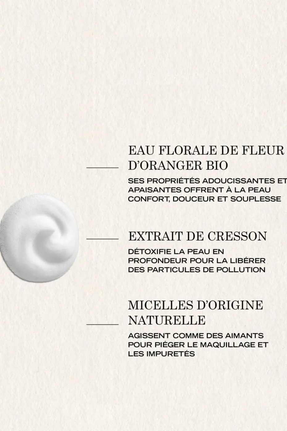 Mousse nettoyante douceur