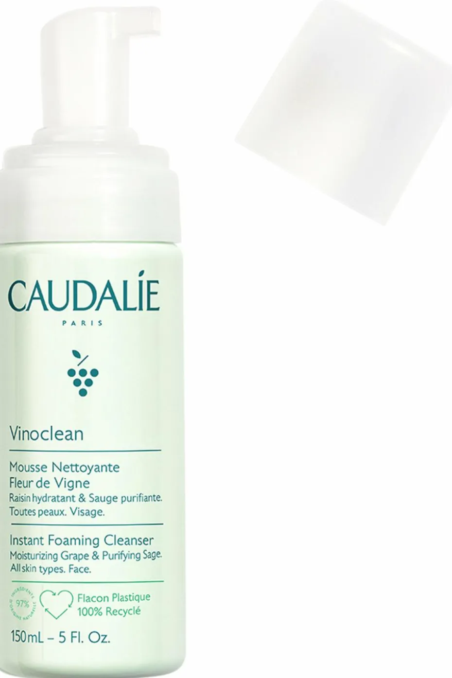 Mousse nettoyante Fleur de Vigne Vinoclean