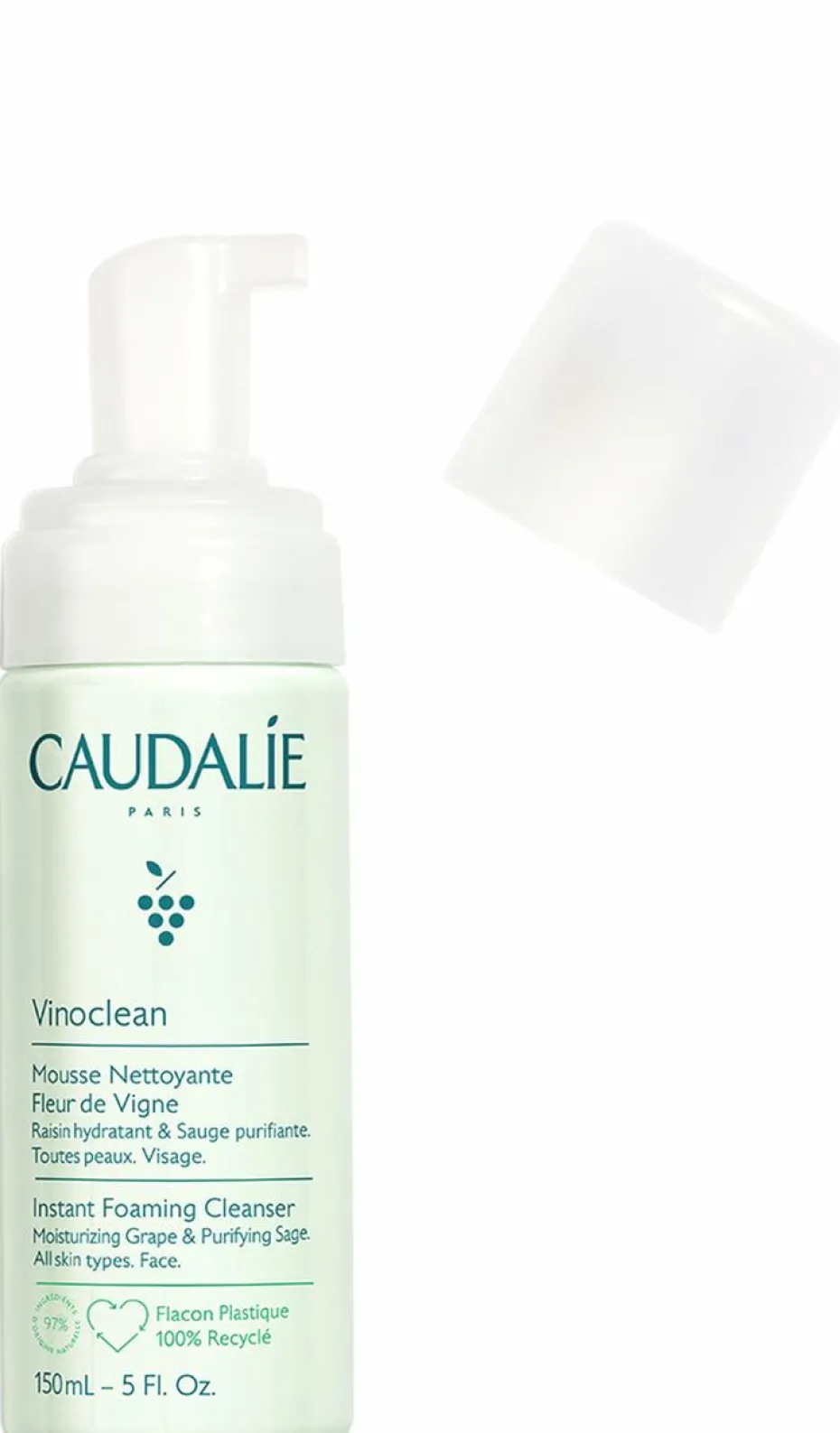 Mousse nettoyante Fleur de Vigne Vinoclean