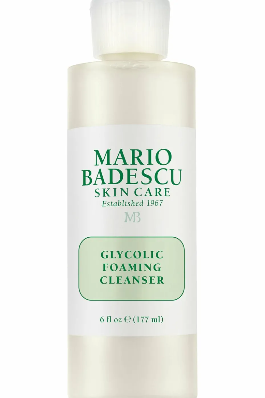 Mousse nettoyante visage à l’acide glycolique