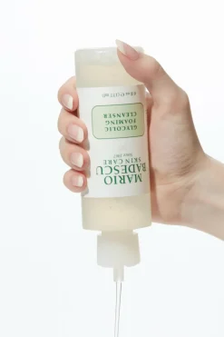 Mousse nettoyante visage à l’acide glycolique