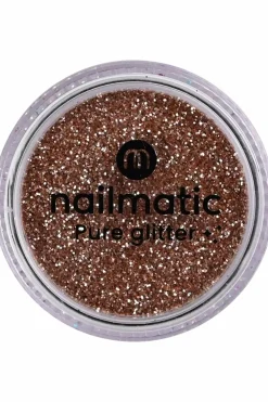 Petites paillettes dorées visage, corps & ongles