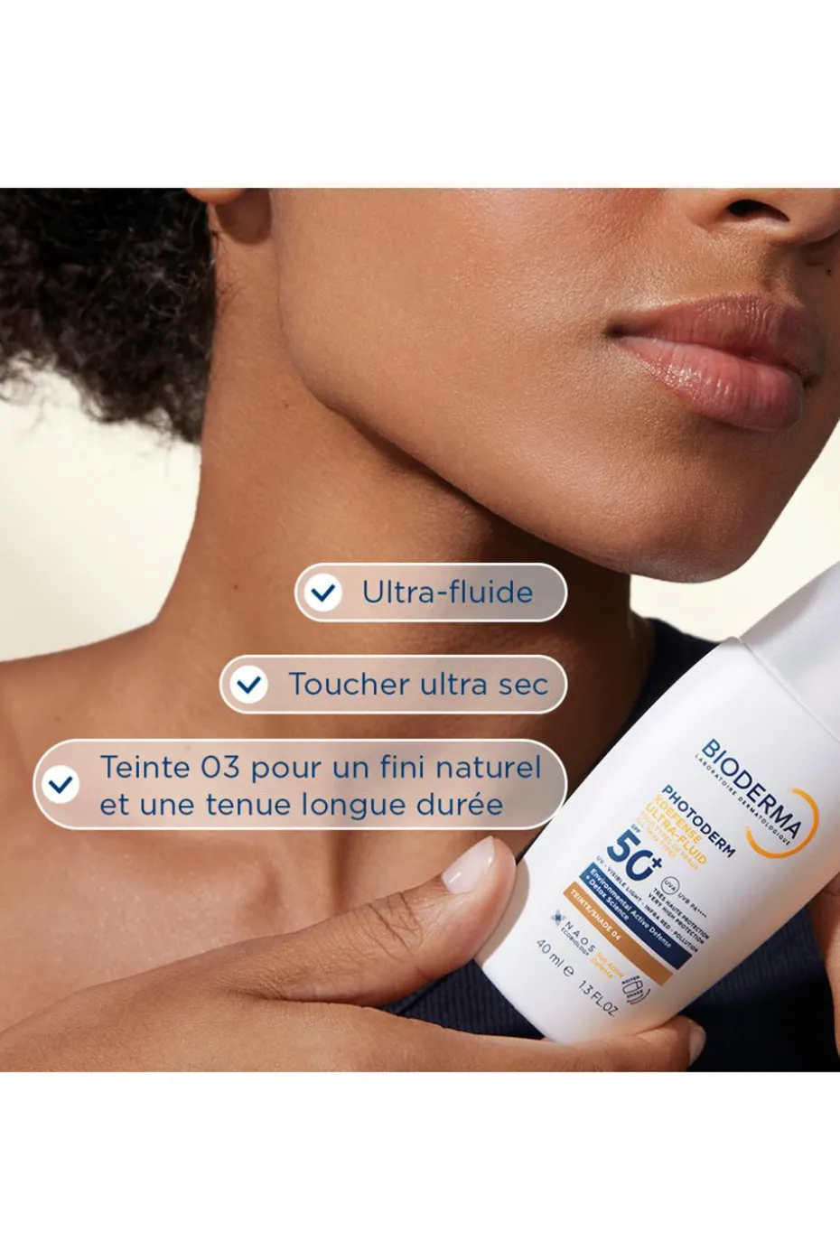 PHOTODERM Xdefense Ultra-fluide SPF50+ Invisible