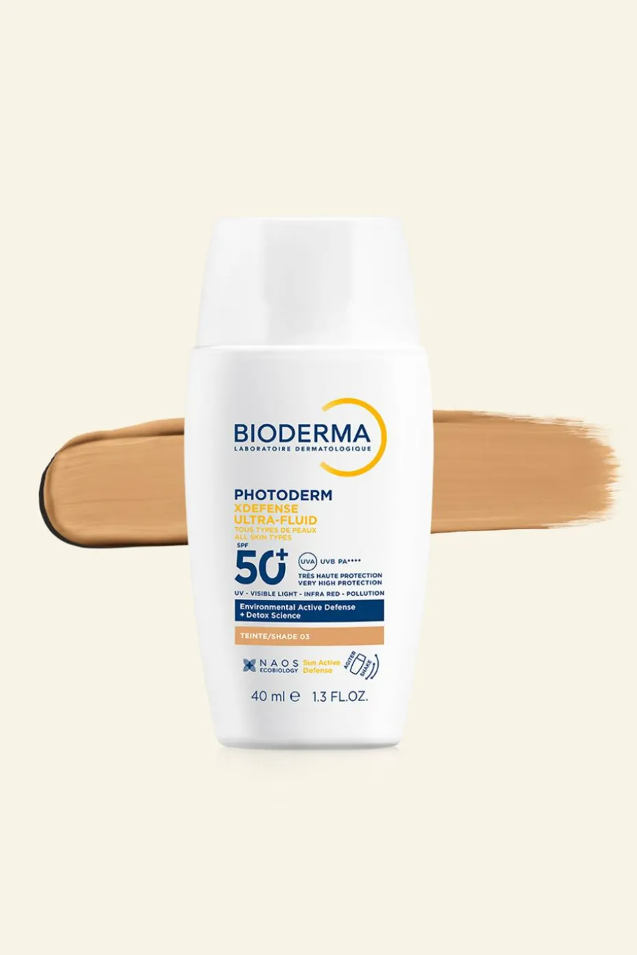 PHOTODERM Xdefense Ultra-fluide SPF50+ Invisible