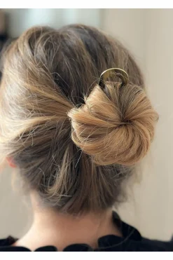 Pic chignon métal