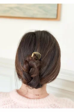 Pic chignon métal