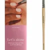 Pinceau paillettes nail art