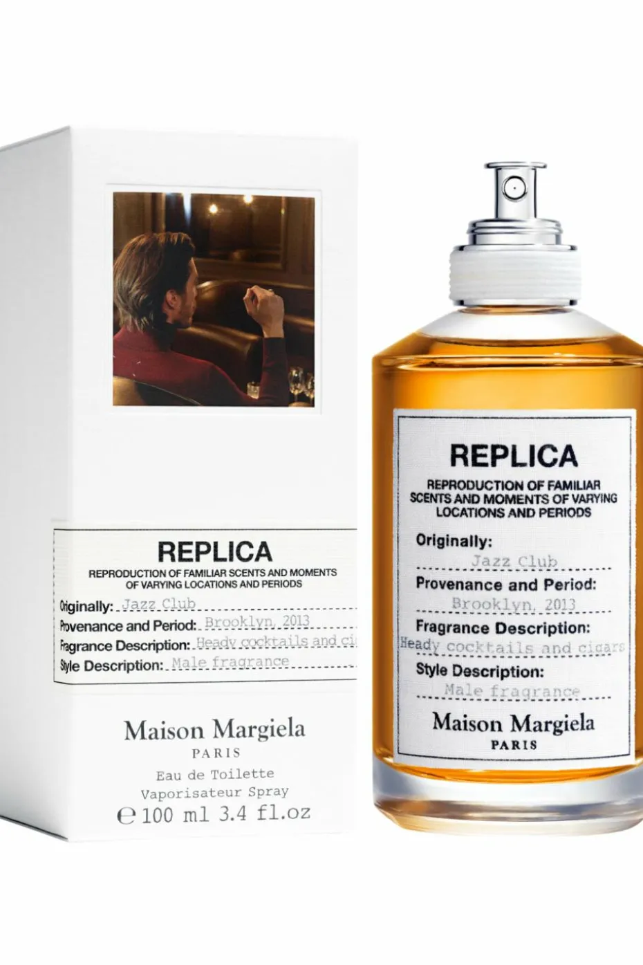 REPLICA Jazz Club Eau De Toilette Boisé frais