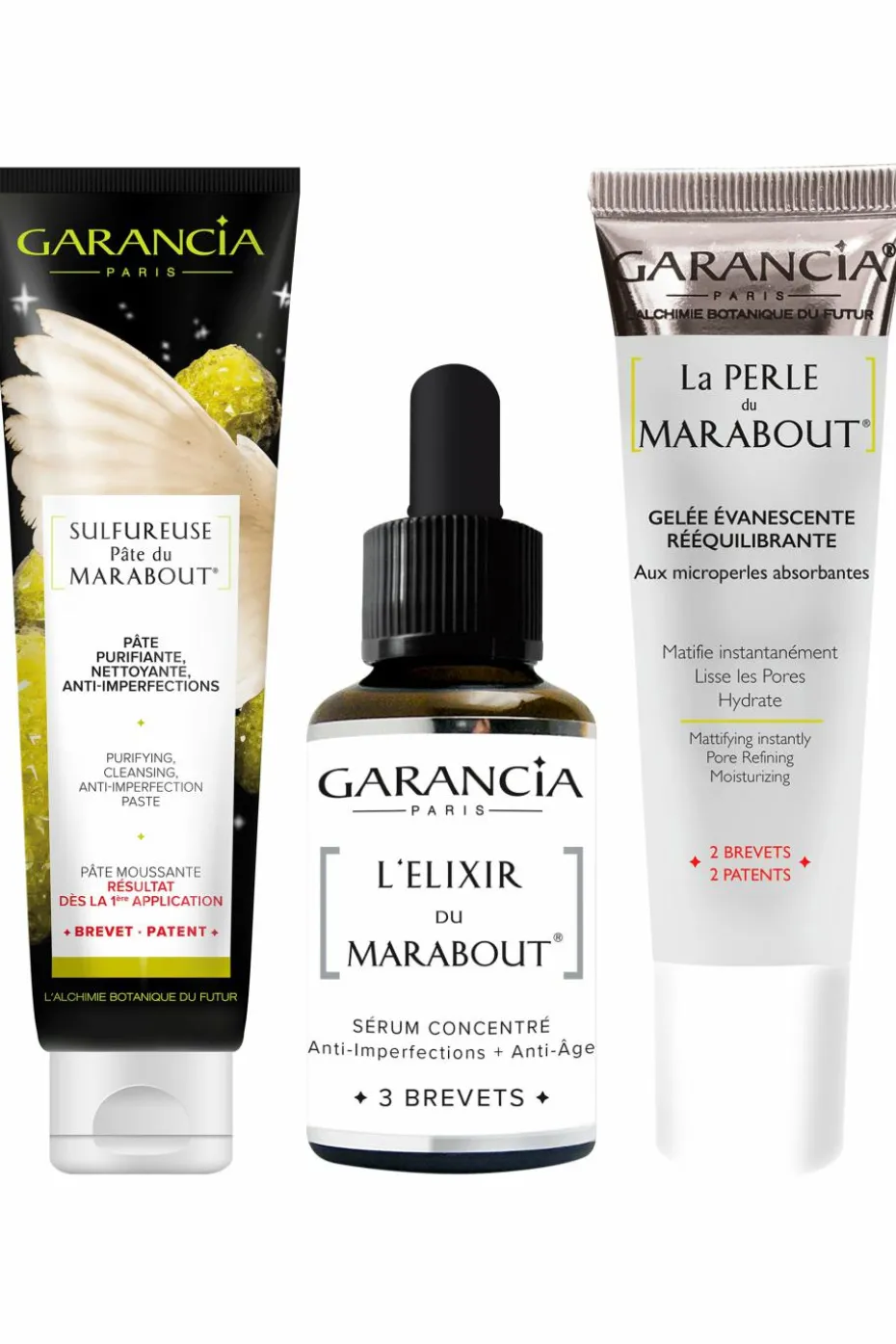 Routine visage anti-imperfections