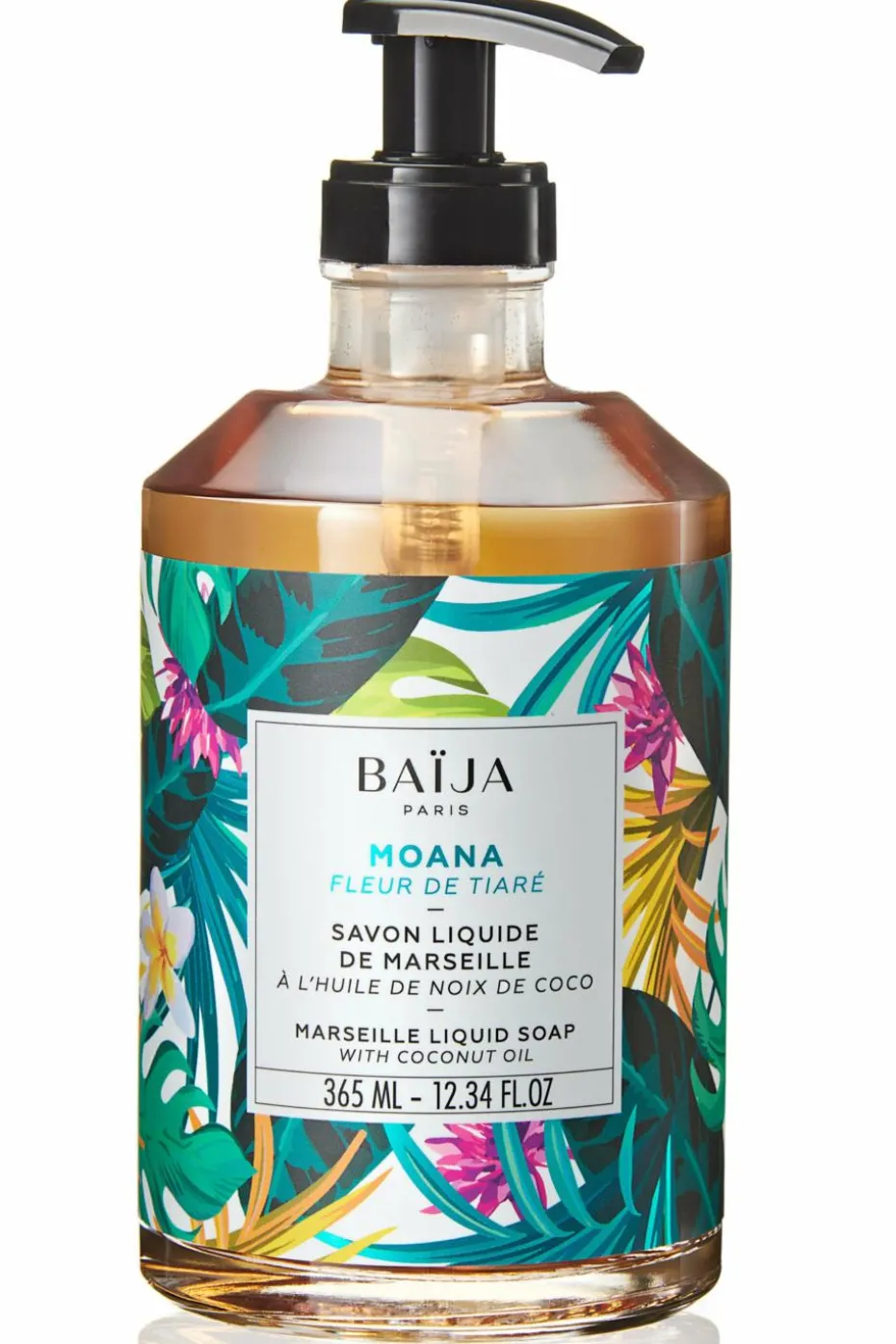 Savon liquide à la fleur de tiaré Moana