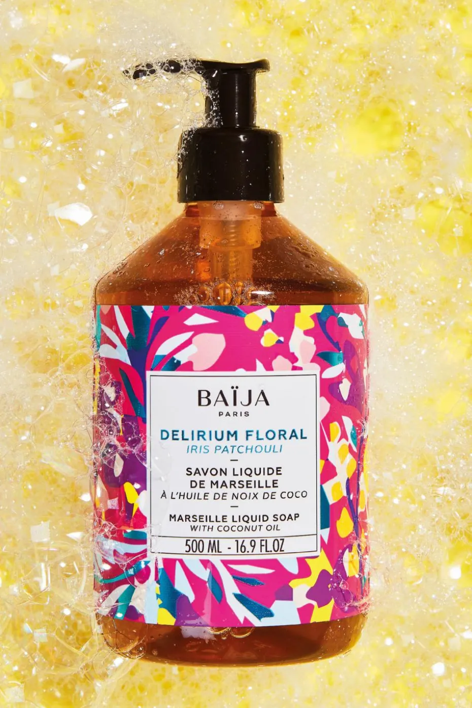 Savon liquide de Marseille Delirium Floral