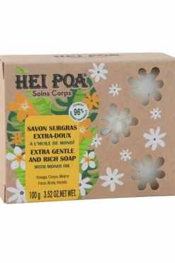 Savon solide extra doux au Monoï