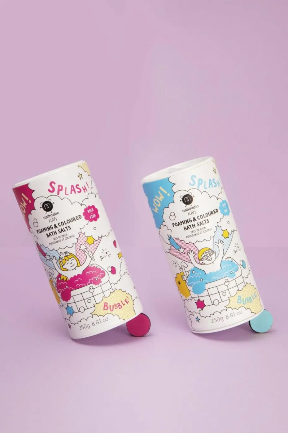 Sels de bain moussants Bleu