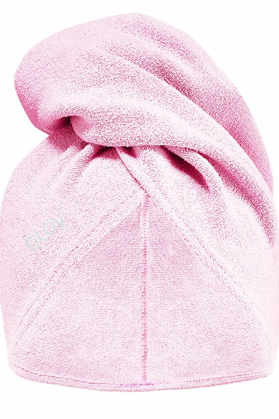 Serviette ultra-absorbante pour cheveux rose