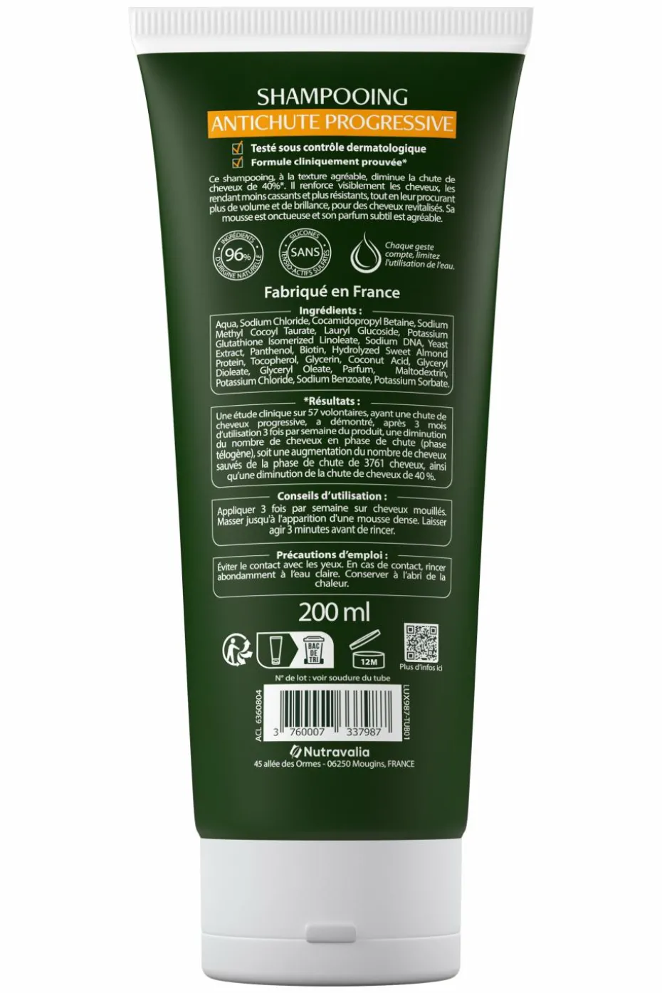 Shampoing Antichute progressive