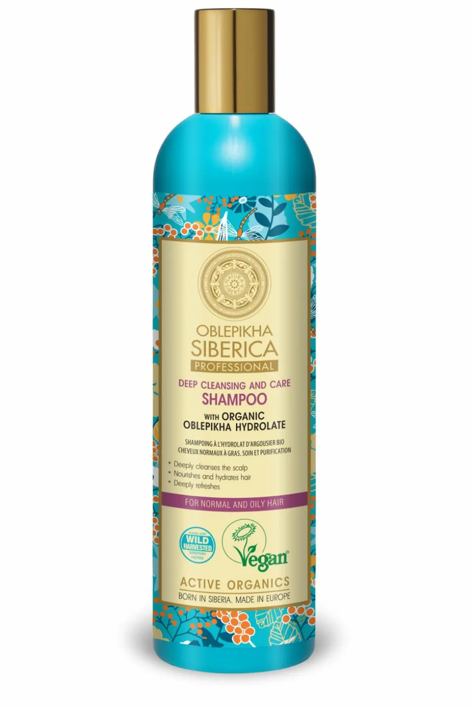 Shampoing Cheveux Normaux à Gras à l’Argousier