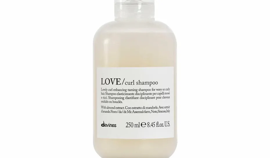 Shampoing disciplinant rechargeable pour cheveux ondulés et bouclés Love Curl