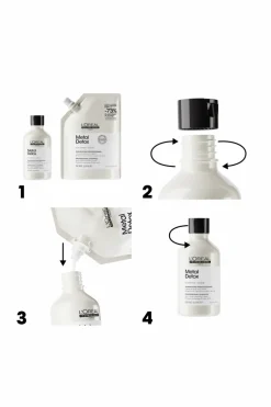 Shampoing détoxifiant Metal Detox rechargeable