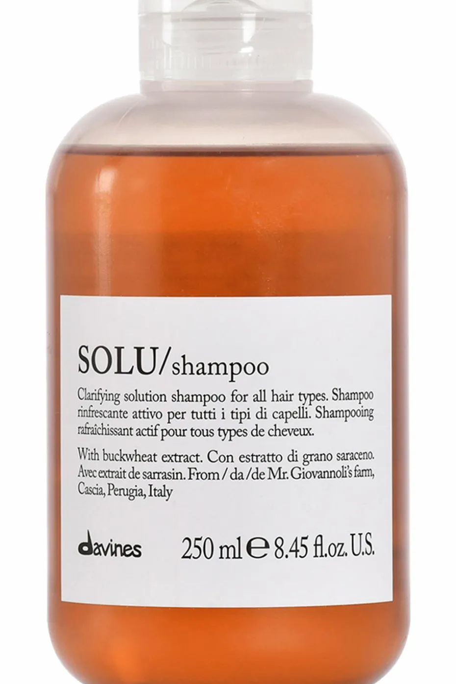 Shampoing gommant au sel marin Solu