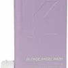 Shampoing réhausseur de couleur pour cheveux blonds BLONDE.ANGEL.WASH