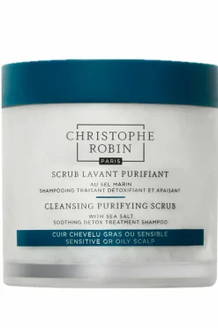 Shampoing scrub lavant purifiant au sel marin
