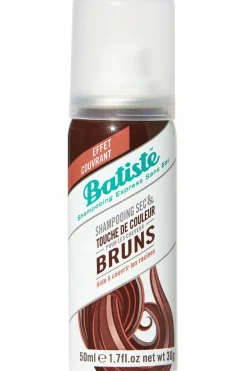 Shampoing sec touche de couleur brun