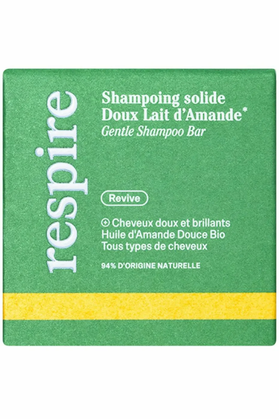 Shampoing solide lait d’amande