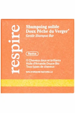 Shampoing solide pêche du verger