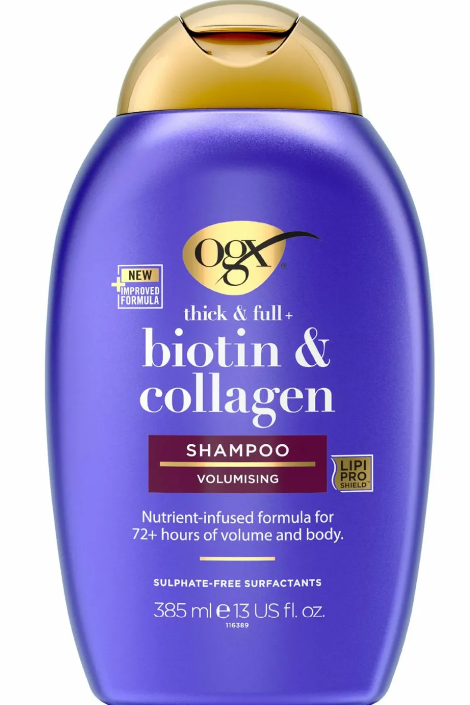 Shampoing volumateur à la biotine et au collagène