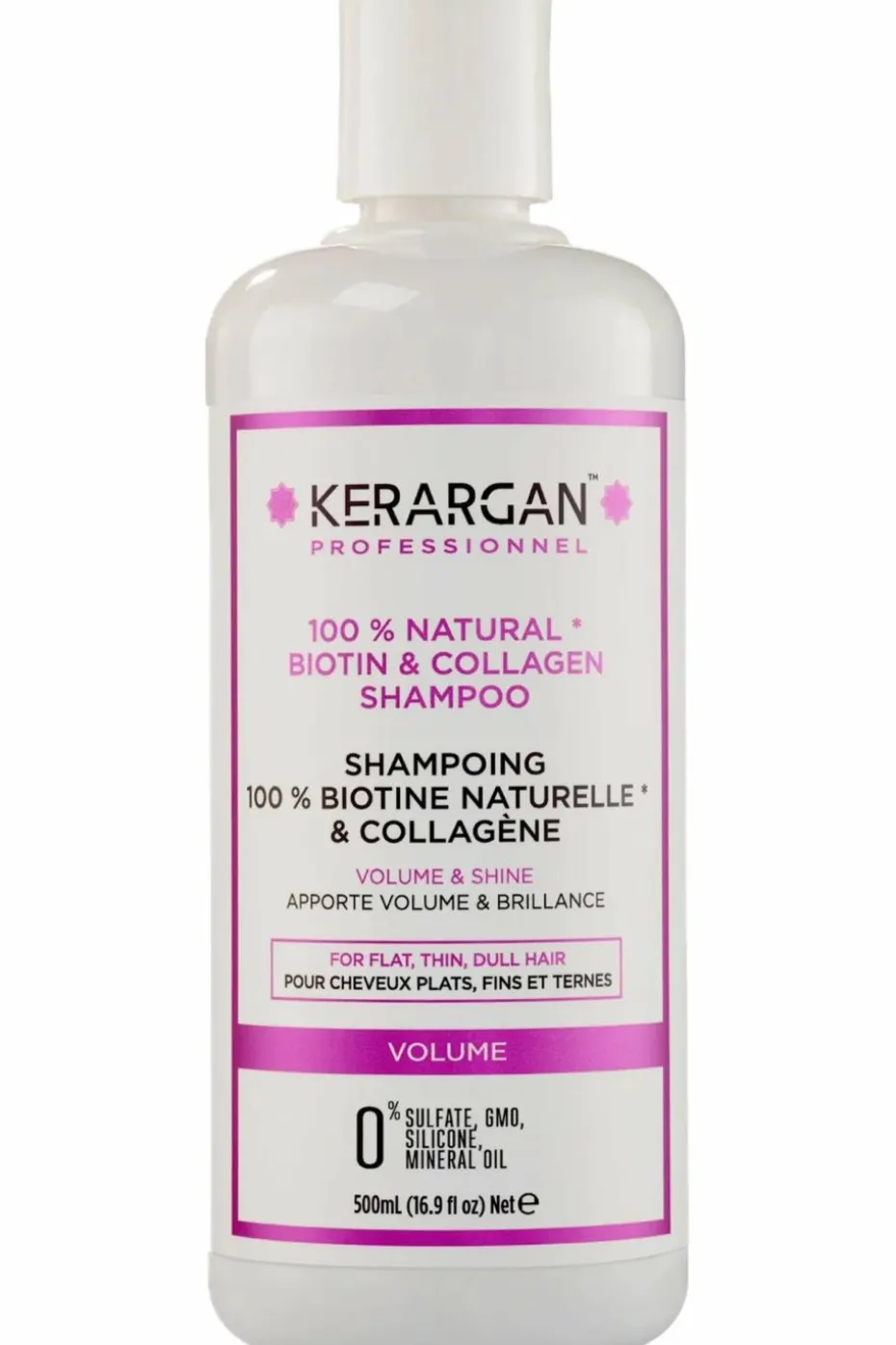 Shampoing volumisant à la biotine & collagène