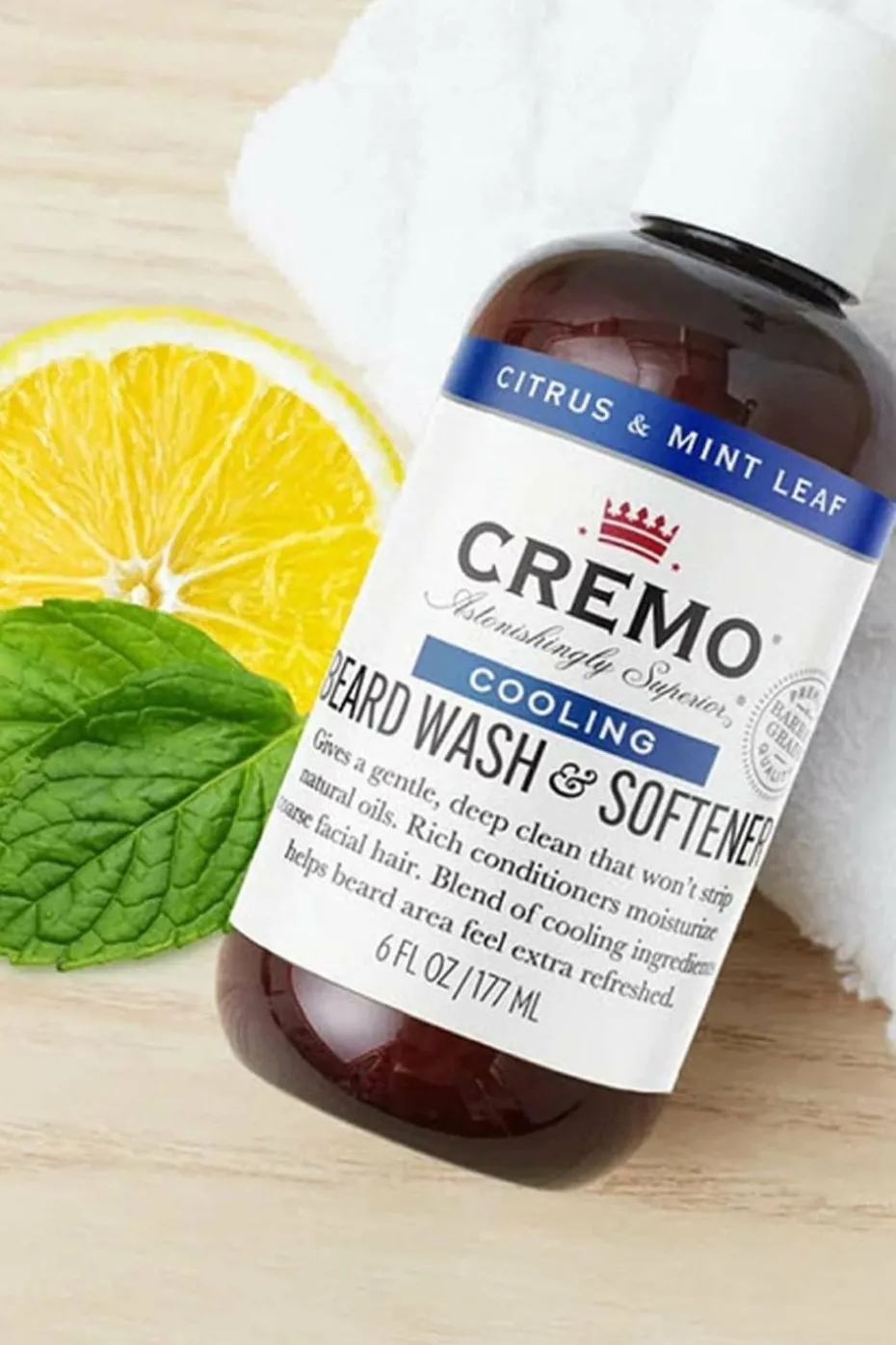 Shampooing revitalisant pour barbe 2-en-1