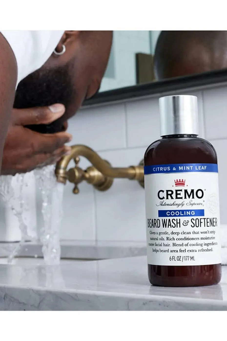Shampooing revitalisant pour barbe 2-en-1