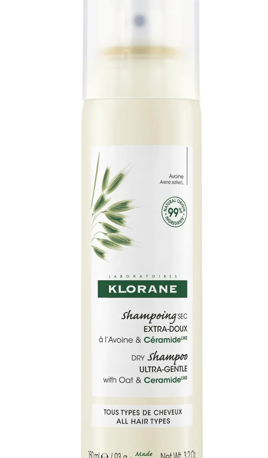 Shampooing sec spray Avoine & Céramide