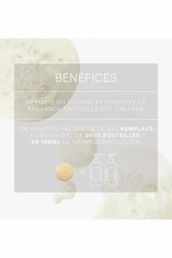 Shampooing solide volume & brillance
