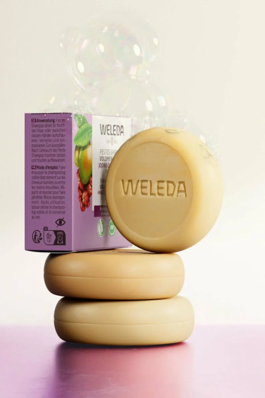 Shampooing solide volume & brillance