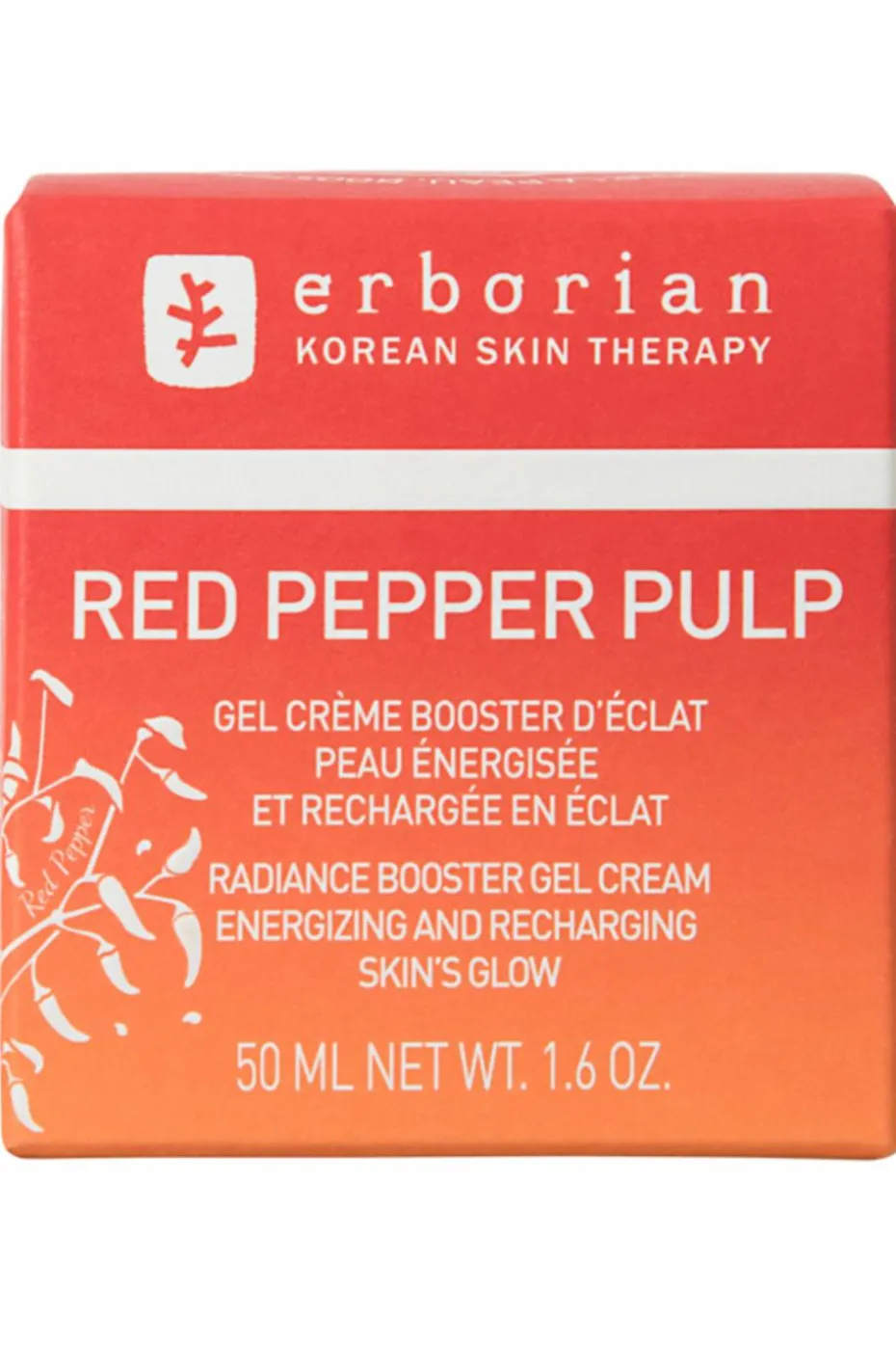 Soin gel booster d’éclat au piment doux Red Pepper
