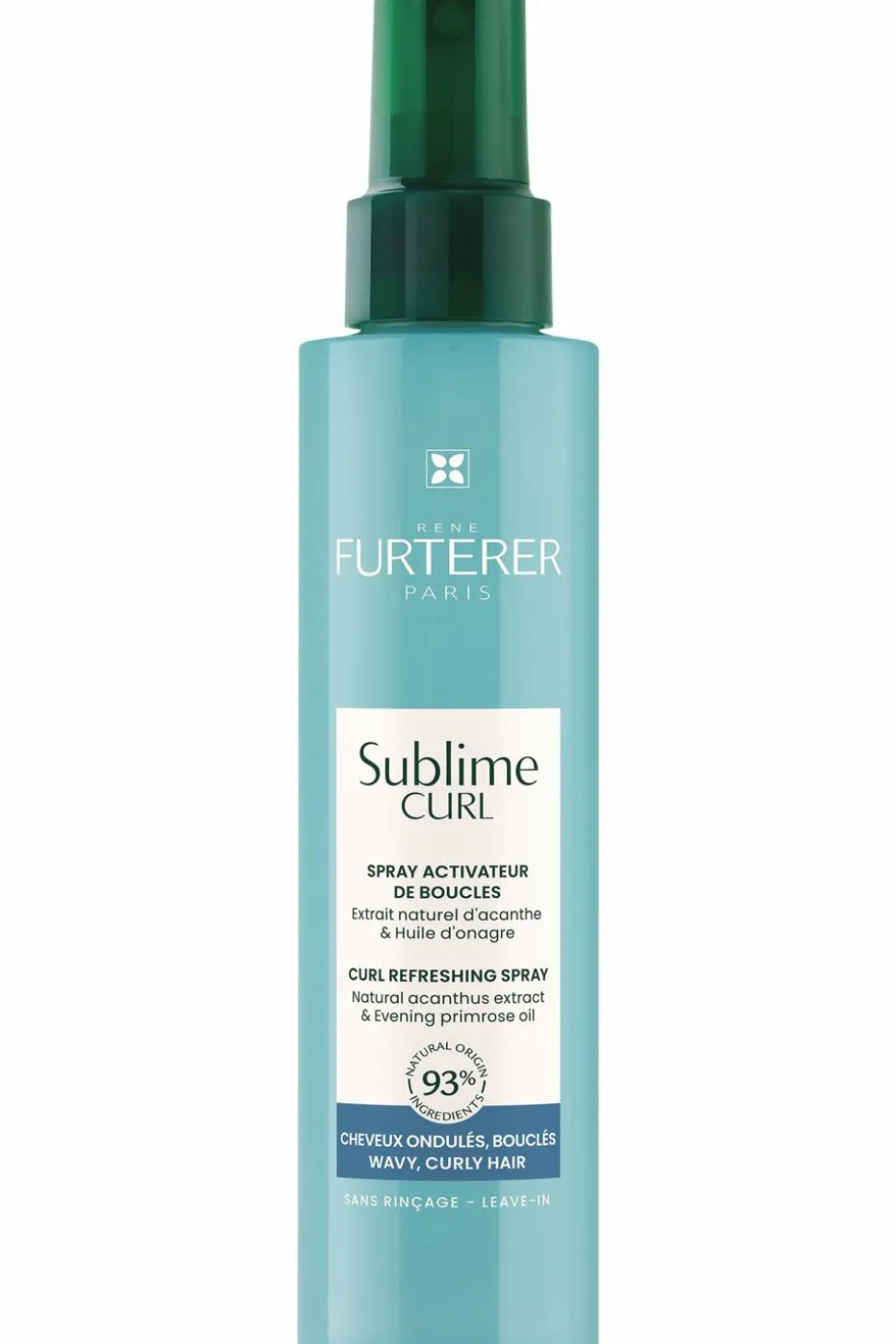 Spray activateur de boucles sans rinçage Sublime Curl