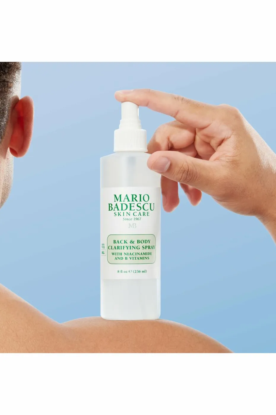 Spray clarifiant pour le dos & le corps