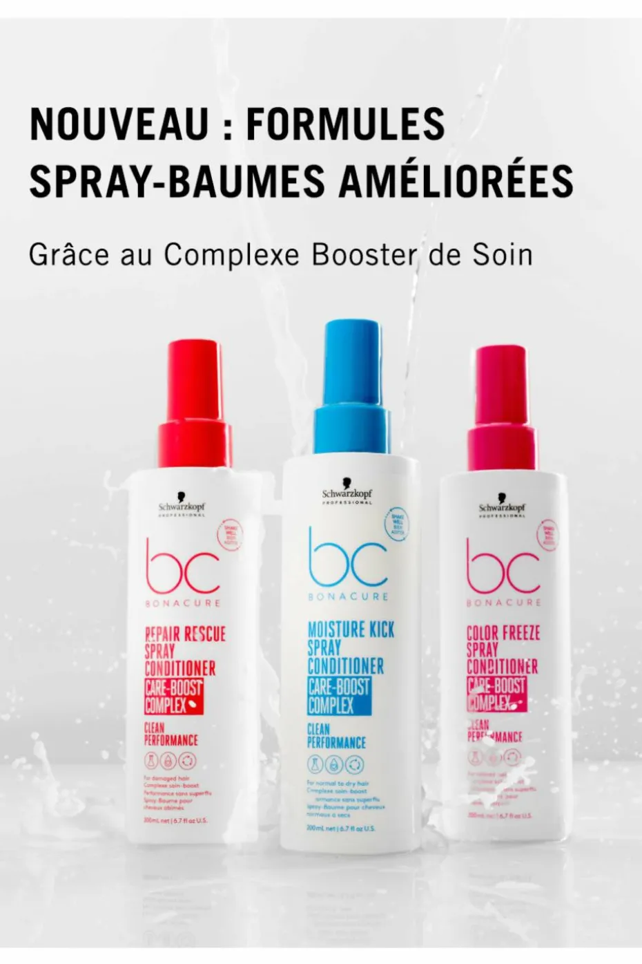 Spray démélant cheveux colorés Color Freeze