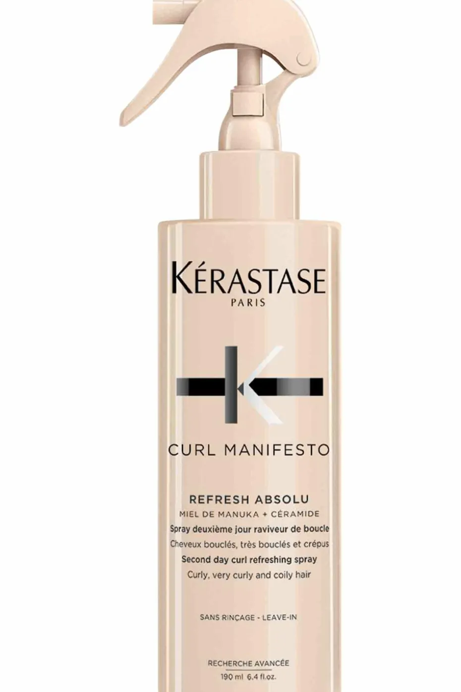Spray hydratant pour boucles Refresh Absolu Curl Manifesto